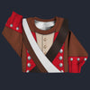 Modetrail American Infantry-6th Continental regiment-1776-1783 Sweater Costume, American Costume S-5XL US Size, Gift For Him
