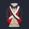 Modetrail American Infantry-8th Continental Regiment-1783 Hoodie Costume, American Costume S-5XL US Size, Gift For Him