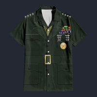Modetrail American James Mattis Hawaiian Shirt Costume, American Costume S-5XL US Size, Unisex Button Down Shirt