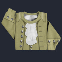 Modetrail American John Adams Sweater Costume, American Costume S-5XL US Size, Gift For Him