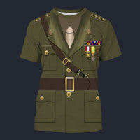 Modetrail American John J. Pershing T-shirt Costume, American Costume S-5XL US Size, Gift For Him