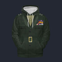 Modetrail American Lt. General Lewis B. (Chesty) Puller Fleece Hoodie Costume, American Costume S-5XL US Size, Gift For Him