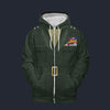 Modetrail American Lt. General Lewis B. (Chesty) Puller Fleece Zip Hoodie Costume, American Costume S-5XL US Size, Gift For Him