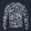 Modetrail American Navy NWU Camo Long Sleeves Costume, Military Costume S-5XL US Size, Gift For Him