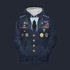 Modetrail American Norman Schwarzkopf Set 2 Hoodie Costume, American Costume S-5XL US Size, Gift For Him