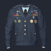 Modetrail American Norman Schwarzkopf Set 2 Long Sleeves Costume, American Costume S-5XL US Size, Gift For Him