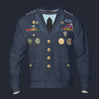 Modetrail American Norman Schwarzkopf Set 2 Long Sleeves Costume, American Costume S-5XL US Size, Gift For Him