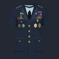 Modetrail American Norman Schwarzkopf Set 2 T-shirt Costume, American Costume S-5XL US Size, Gift For Him