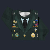 Modetrail American Norman Schwarzkopf Sweater Costume, American Costume S-5XL US Size, Gift For Him