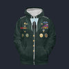 Modetrail American Norman Schwarzkopf Zip Hoodie Costume, American Costume S-5XL US Size, Gift For Him