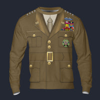 Modetrail American Omar Bradley Long Sleeves Costume, American Costume S-5XL US Size, Gift For Him