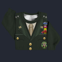 Modetrail American Omar Bradley Set 2 Sweater Costume, American Costume S-5XL US Size, Gift For Him