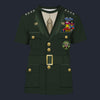 Modetrail American Omar Bradley Set 2 T-shirt Costume, American Costume S-5XL US Size, Gift For Him