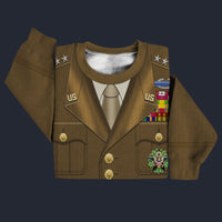 Modetrail American Omar Bradley Sweater Costume, American Costume S-5XL US Size, Gift For Him