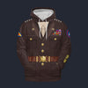 Modetrail American George S. Patton Hoodie Costume, American Costume S-5XL US Size, Gift For Him