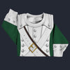 Modetrail American Pirates - Continental Marine Corps 1775 Sweater Costume, American Costume S-5XL US Size, Gift For Him