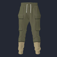 Modetrail American Private in the 442nd Infantry Regiment Sweatpants Costume, American Costume S-5XL US Size, Gift For Him