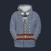 Modetrail American Robert E.-Lee Hoodie Costume, American Costume S-5XL US Size, Gift For Him