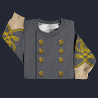 Modetrail American Stonewall Jackson Sweater Costume, American Costume S-5XL US Size, Gift For Him