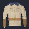 Modetrail American Theodore Roosevelt Long Sleeves Costume, American Costume S-5XL US Size, Gift For Him