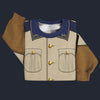 Modetrail American Theodore Roosevelt Sweater Costume, American Costume S-5XL US Size, Gift For Him