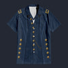 Modetrail American Ulysses S.Grant Hawaiian Shirt Costume, American Costume S-5XL US Size, Unisex Button Down Shirt