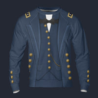 Modetrail American Ulysses S.Grant Long Sleeves Costume, American Costume S-5XL US Size, Gift For Him