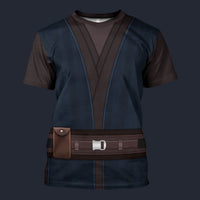 Modetrail Anakin Skywalker Tracksuit Costume Hoodie Sweatshirt T-Shirt Sweatpants, Star Wars Costume S-5XL US Size