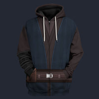 Modetrail Anakin Skywalker Zip Hoodie Costume, Star Wars Costume S-5XL US Size, Gift For Him