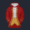 Modetrail Austria Mozart Hoodie Costume, Austria Costume S-5XL US Size, Gift For Him
