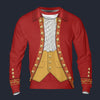 Modetrail Austria Mozart Long Sleeves Costume, Austria Costume S-5XL US Size, Gift For Him