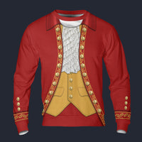 Modetrail Austria Mozart Long Sleeves Costume, Austria Costume S-5XL US Size, Gift For Him