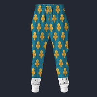 Modetrail Austria Queen Anne Version 2 Sweatpants Costume, British Costume S-5XL US Size, Gift For Him