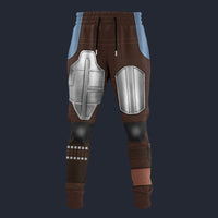 Modetrail Star Wars Beskar Mandalorian Sweatpants Costume, S-5XL US Size, Gift For Him