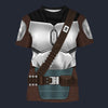 Modetrail Star Wars Beskar Mandalorian T-shirt Costume, S-5XL US Size, Gift For Him