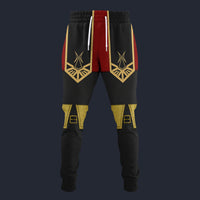Modetrail Black Royal Guard Uniform Version Sweatpants Costume, The Legend of Zelda Costume S-5XL US Size, Gift For Him