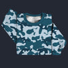 Modetrail Blue Camouflage Set 2 Tracksuit Costume Hoodie Sweatshirt T-Shirt Sweatpants, Military Costume S-5XL US Size