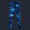 Modetrail Blue Camouflage Set 4 Sweatpants Costume, Military Costume S-5XL US Size, Gift For Him