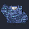 Modetrail Blue Multicam Ivory Coast Sweater Costume, Military Costume S-5XL US Size, Gift For Him