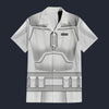 Modetrail Star Wars Boba Fett Prototype Armor Hawaiian Shirt Costume, S-5XL US Size, Unisex Button Down Shirt