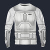 Modetrail Star Wars Boba Fett Prototype Armor Long Sleeves Costume, S-5XL US Size, Gift For Him