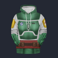 Modetrail Star Wars Boba Fett VC186 No Scratches Fleece Hoodie Costume, S-5XL US Size, Gift For Him