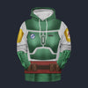 Modetrail Star Wars Boba Fett VC186 No Scratches Hoodie Costume, S-5XL US Size, Gift For Him