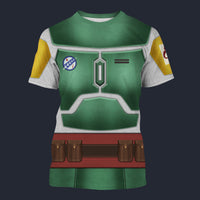 Modetrail Star Wars Boba Fett VC186 No Scratches T-shirt Costume, S-5XL US Size, Gift For Him