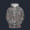 Modetrail Botswana Police Anti-Poaching Unit Multicam Fleece Zip Hoodie Costume, Military Costume S-5XL US Size, Gift For Him