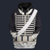 Modetrail British 18th Hussar 1806-1815 Fleece Hoodie Costume, British Costume S-5XL US Size, Gift For Him