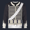 Modetrail British 18th Hussar 1806-1815 Sweater Costume, British Costume S-5XL US Size, Gift For Him