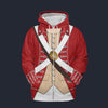 Modetrail British 33rd regiment of Foot Tracksuit Costume Hoodie Sweatshirt T-Shirt Sweatpants, British Costume S-5XL US Size