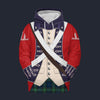Modetrail British 42nd Highland Infantry-1776-1783 Tracksuit Costume Hoodie Sweatshirt T-Shirt Sweatpants, British Costume S-5XL US Size