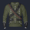 Modetrail British 95th (Rifle) Regiment- Rifleman 1806 – 1815 Long Sleeves Costume, British Costume S-5XL US Size, Gift For Him